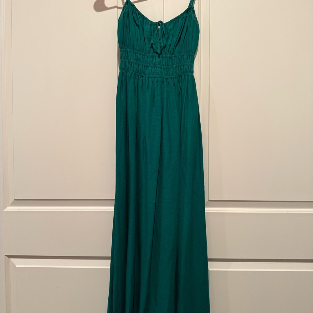 Green Guess Maxi Dress